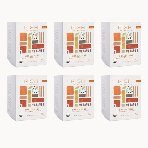 Sustainable Organic Masala Chai Tea Bags - 15 Sachets of Full-Bodied Assam Blend - Picture 3 of 9