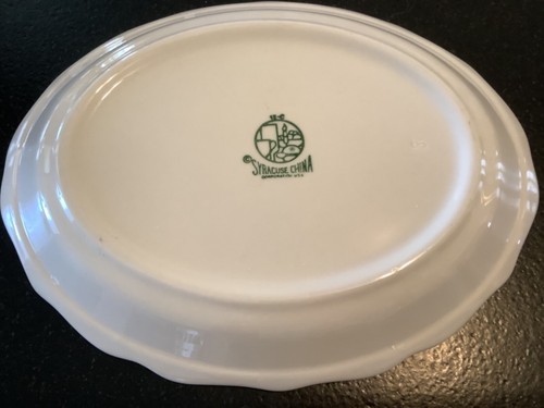 Vintage Syracuse China Pink Floral Platter - Picture 3 of 3