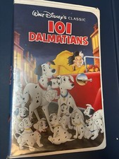 Disney's 101 DALMATIANS VHS 1992 Black Diamond