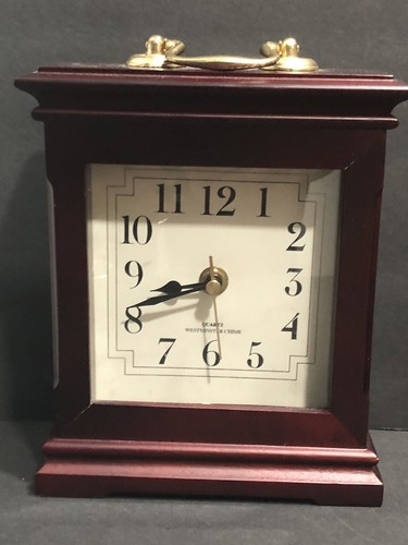 Westminster Reloj Cuarzo Abrigo, Reloj Escritorio Usado Estado - Imagen 7 de 7