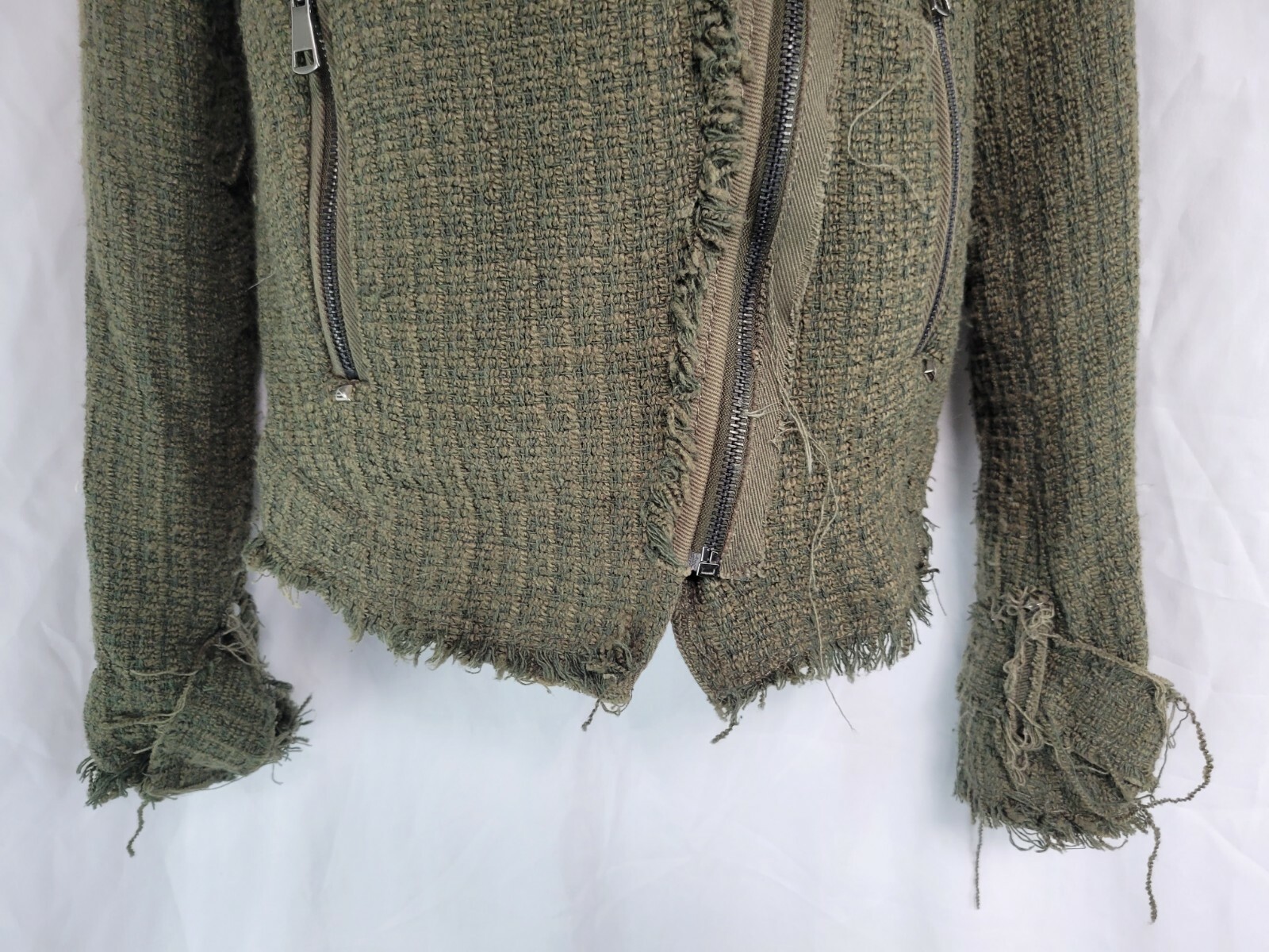 Zara Basic Collection Long Sleeve Full Zip Jacket… - image 5