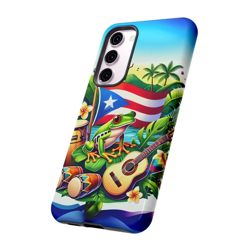 Custodia telefono Tropical Porto Rico - design rana colorata, regalo per Boricua, - Foto 52 di 106