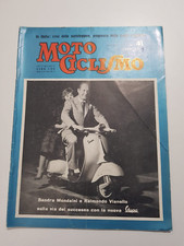 MOTOCICLISMO N. 41 1957 PIAGGIO VESPA SANDRA MONDAINI RAIMONDO VIANELLO