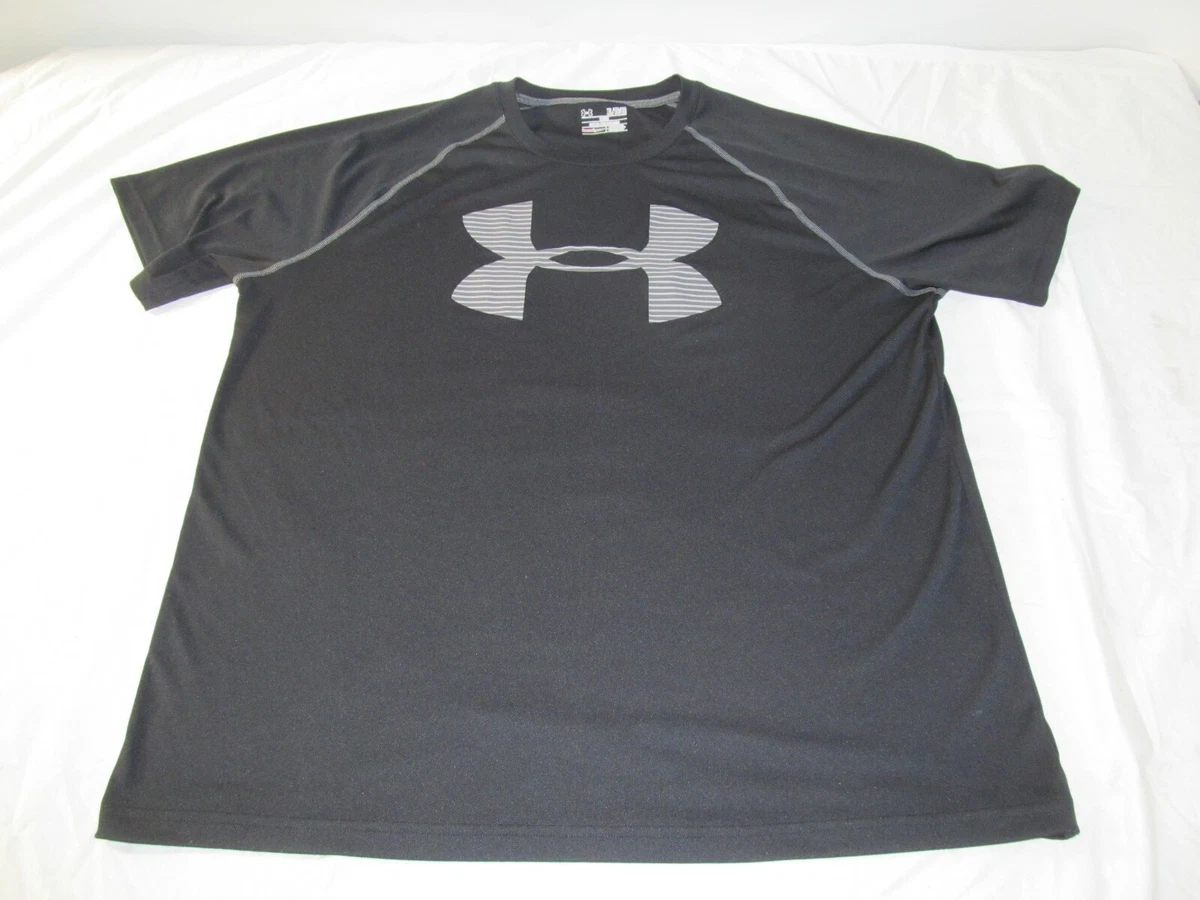 Under Armor Loose Heat Gear Polyester Shirt Men s Size XL Black
