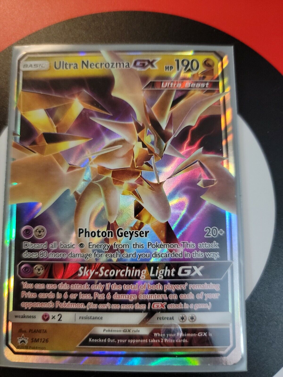 Ultra Necrozma-GX PR-SM SM126