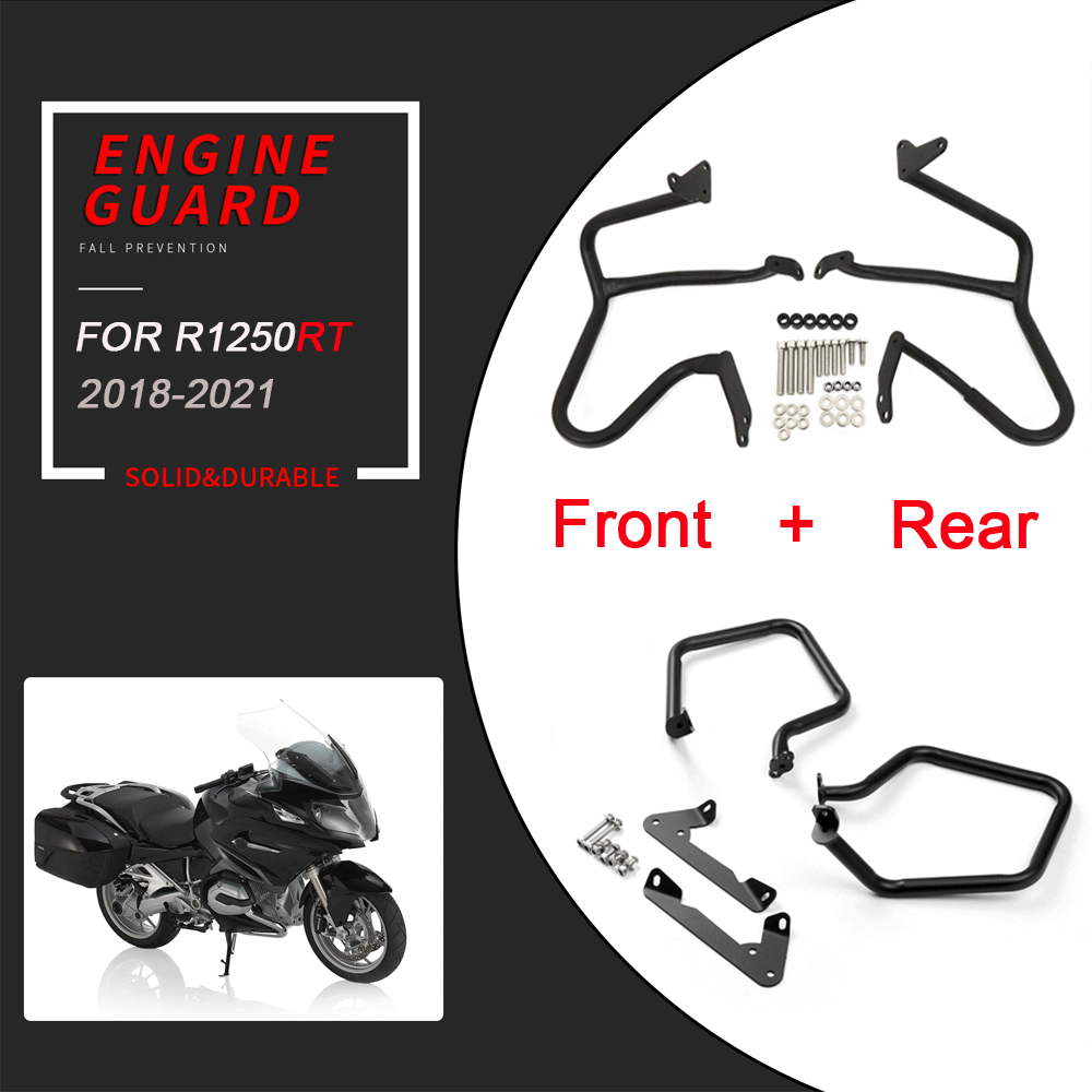 Highway Engine Guard Crash Bars Protector Front & Rear For BMW R1250RT 20182023 eBay