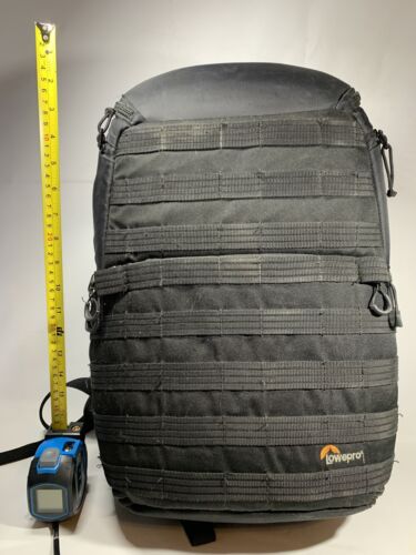 LOWEPRO PROTACTIC 450 AW CAMERA LENS BACKPACK With Rainfly Black - Picture 2 of 14