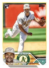 2023 Topps Update Series #US192 Garrett Acton NM Near Mint RC Rookie At ID:65746