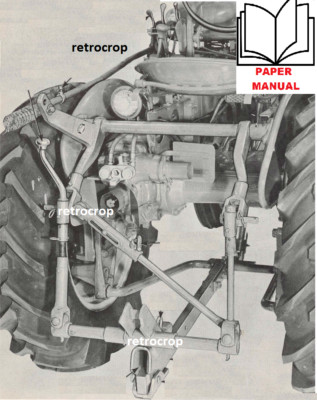 Farmall Fast Hitch Manual 1 Point Super A 100 130 140 IH International 1pt SA 