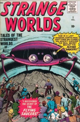Strange Worlds (Atlas) #1 Photocopy Comic Book