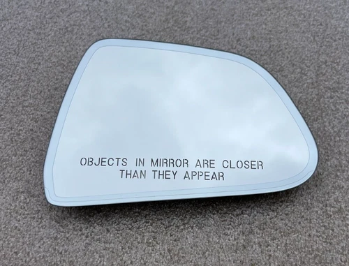 OEM TESLA MODEL 3 RIGHT SIDE VIEW MIRROR WIDE ANGLE GLASS AUTO DIM HEATED RH