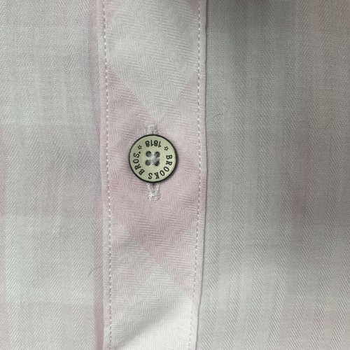 Camisa BROOKS BROTHERS Mujer UK 10 US 4 Rosa Blanco Cuadros Manga Larga EE. UU. - Imagen 12 de 15