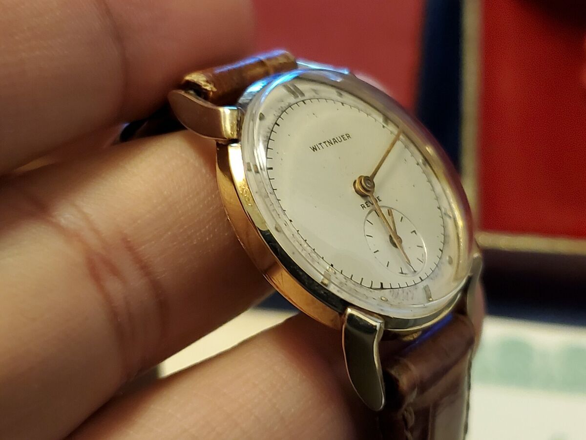 Vintage Wittnauer Revue 14k Gold Manual Wind Men's Watch | eBay Vintage Wittnauer Revue 14k Gold Manual Wind Men's Watch | eBay