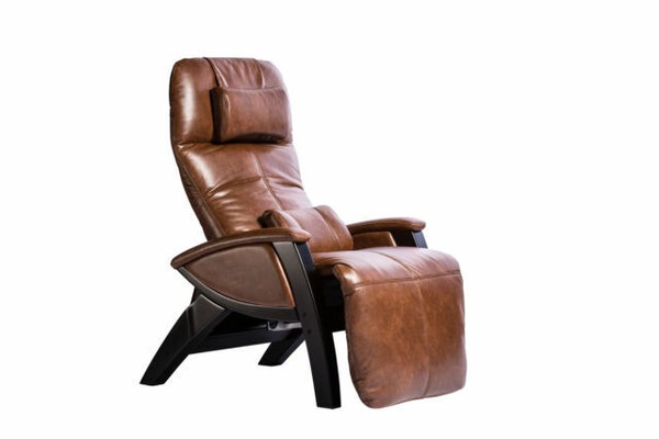 Svago ZGR Plus Dual Power Zero Gravity Recliner With Heat - Cognac for sale online | eBay