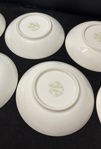 Annabelle By Fine China of Japan Dessert Bowls Set of 7 Floral - Picture 7 of 10