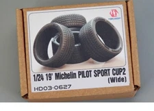 Hobby Design 1/24 19' Michelin Pilot Sport Cup 2 Tyres #Wide