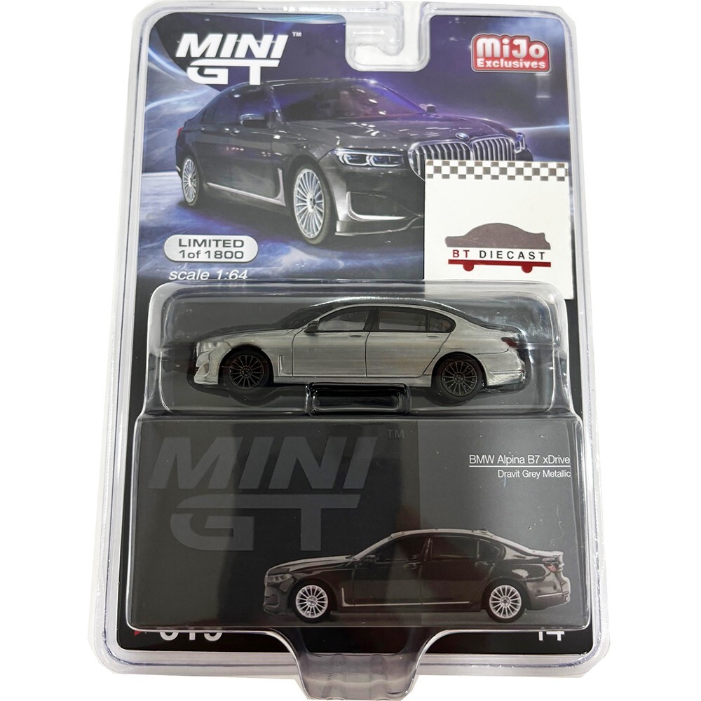 MINI GT BMW ALPINA B7 xDRIVE 1/64 DIECAST MODEL CAR MGT00619 MINI GT BMW ALPINA B7 xDRIVE 1/64 DIECAST MODEL CAR MGT00619