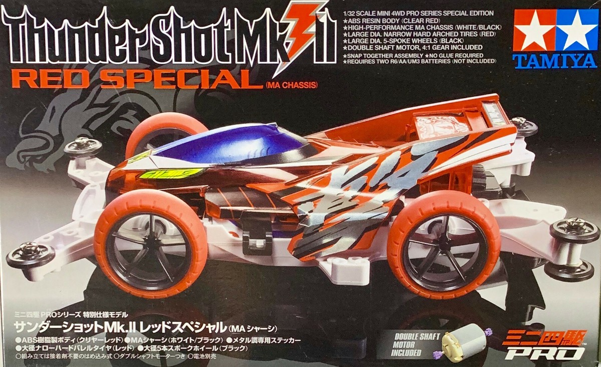 TAMIYA 95212 Mini 4WD Thunder Shot Mk.II Red Special (MA