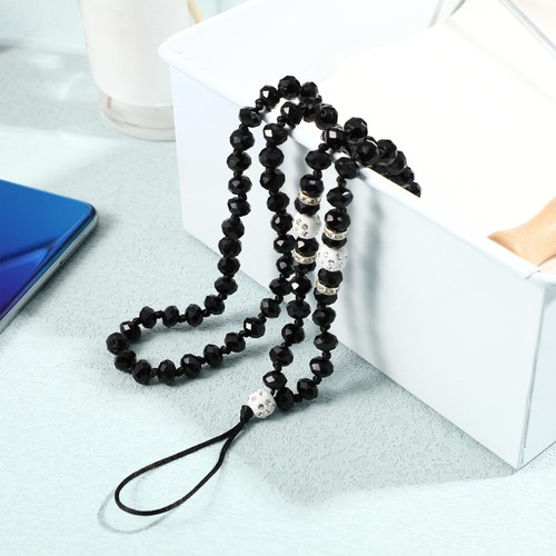Necklace Phone Wrist Strap Cell Phone Lanyard Beaded Phone Strap - 第 5/12 張圖片