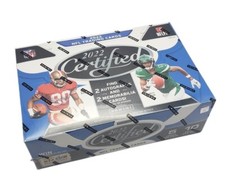 2022 Panini Certified Football Factory Sealed HOBBY BOX 4 Hits 2 Autographs
