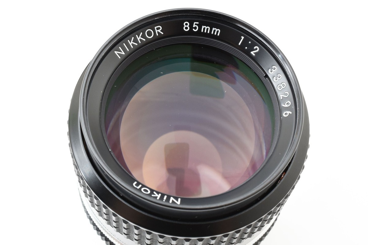 ☆Nikon⁄ニコン 一眼カメラ用 Ai Nikkor 85mm F2 中望遠 単焦点レンズ