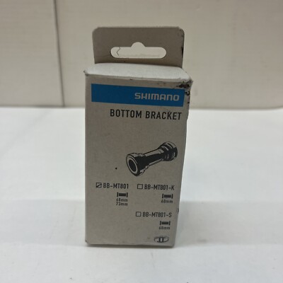 Shimano BB-MT801 68/73mm BSA MTB Bottom Bracket Deore XT SLX MT800 M8100 M7100