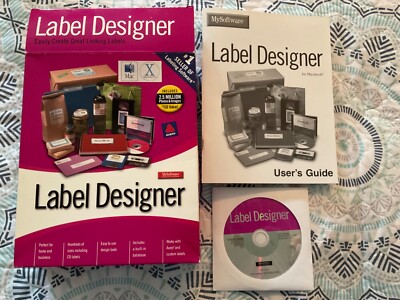 LABEL DESIGNER SOFTWARE FOR MAC OS X with Box 