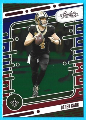   2024 Panini-Absolute - Derek Carr Saints #76 Holiday 