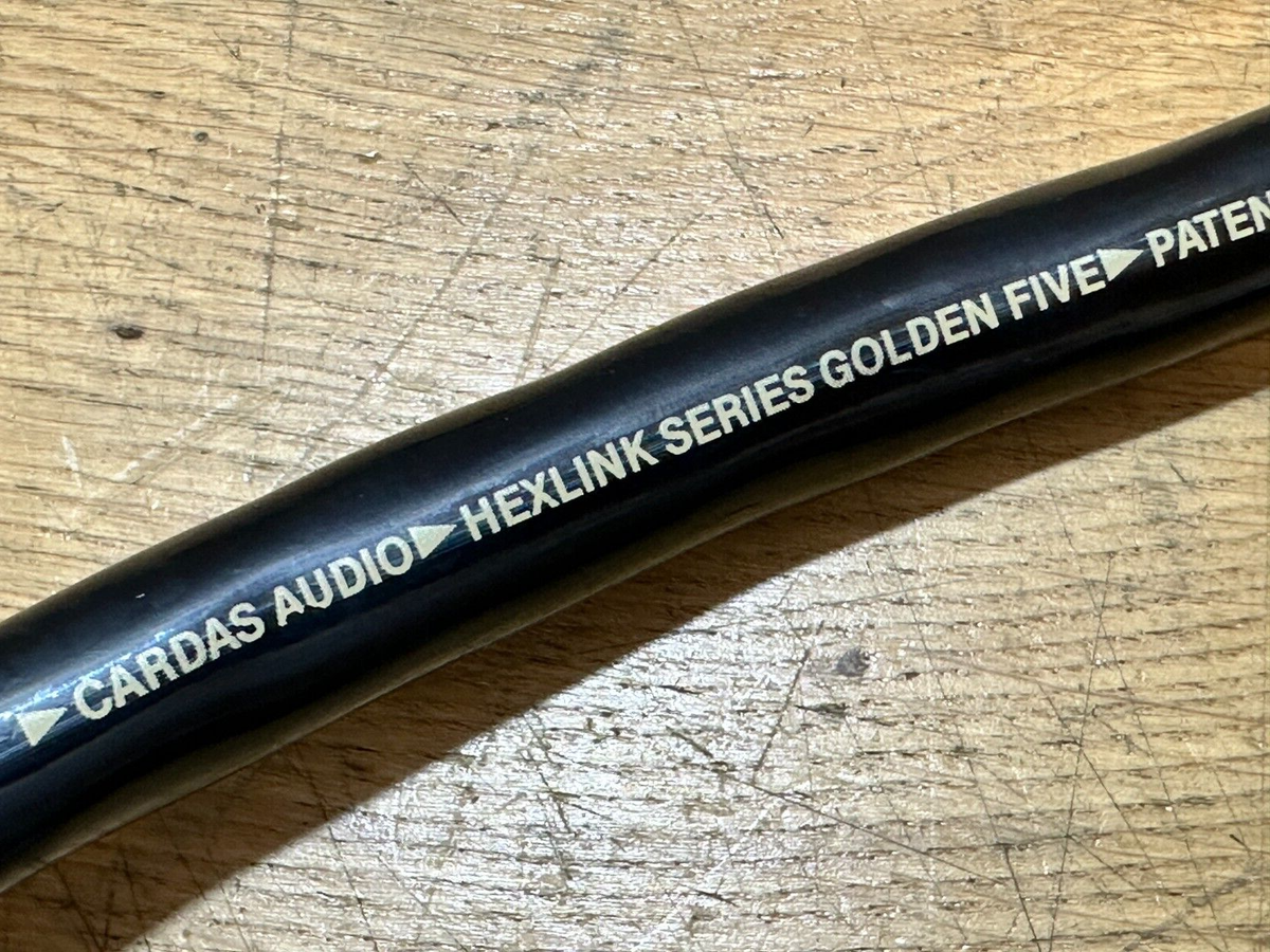 ケーブル・シールド CARDAS AUDIO HEXLINK SERIES GOLDEN FIVE CARDAS AUDIO HEXLINK SERIES GOLDEN FIVE ケーブル・シールド