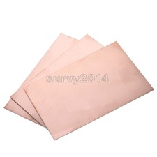 2PCS 10 15cm 10cmx15cm Single PCB Copper Clad Laminate Board FR4