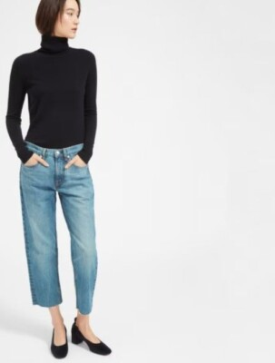 #ad #ad Everlane Suede The Day Heel Black Womens Size 9 Classic Work Pump Minimalist $69.85