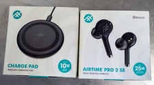 IFrogs Airtime Pro 2 SE Wireless Earbuds Charging Pad Zagg Brands NIB Bluetooth