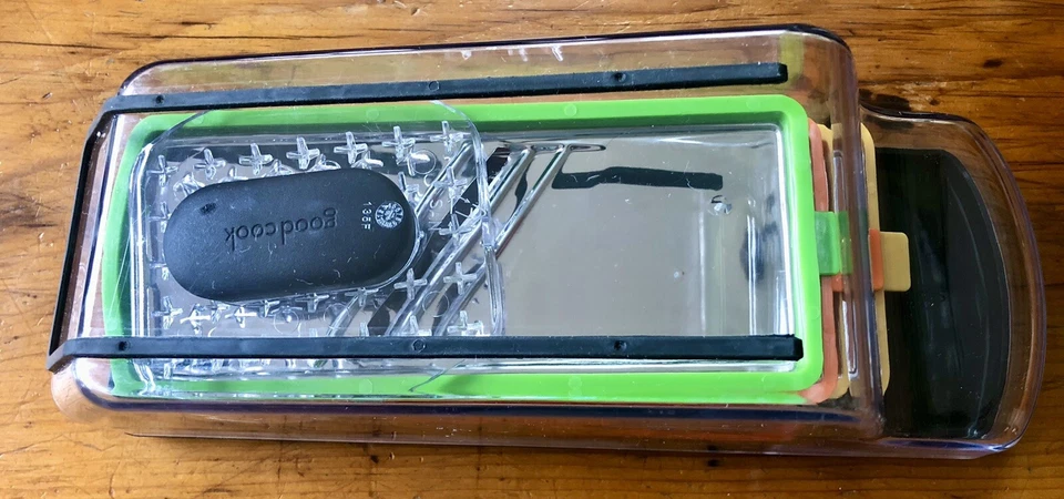 Good Cook Mandolin & Grater Setup Container Storage Lid 4 Blades - Image 3 of 4