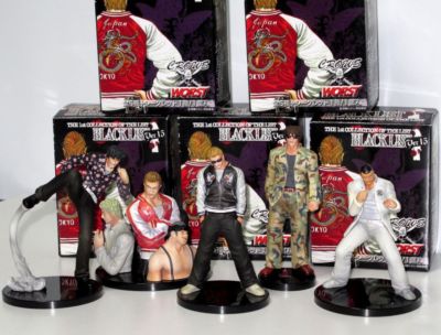 japan anime CROWS WORST BAD BOYS 1/18 painted figure BLACKLIST VER
