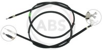 A.B.S. K12815 Seilzug, Feststellbremse Hinten FüR Opel