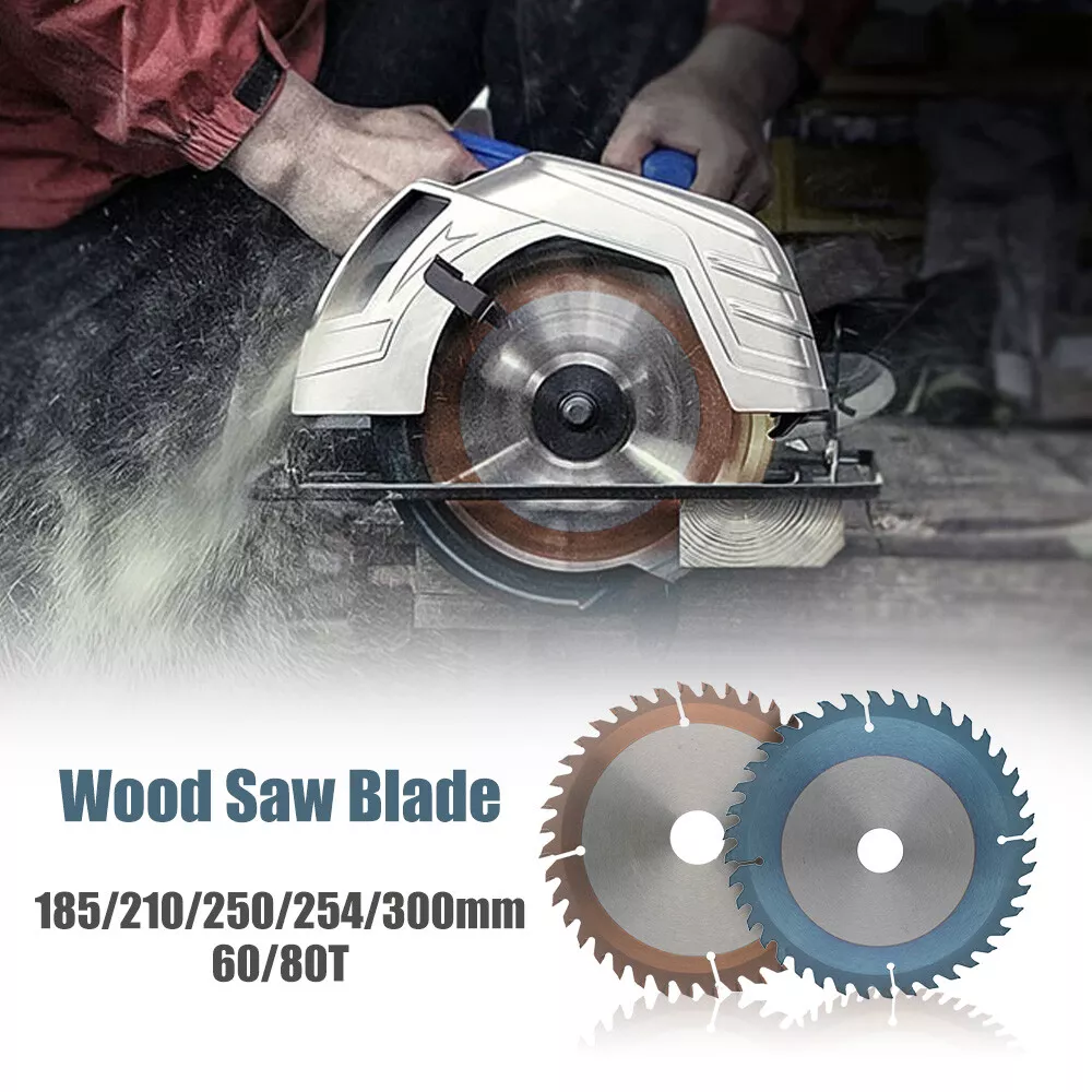 TCT Circular Wood Saw Blades 185mm to 300mm 60 80T fits Bosch Dewalt Festool etc