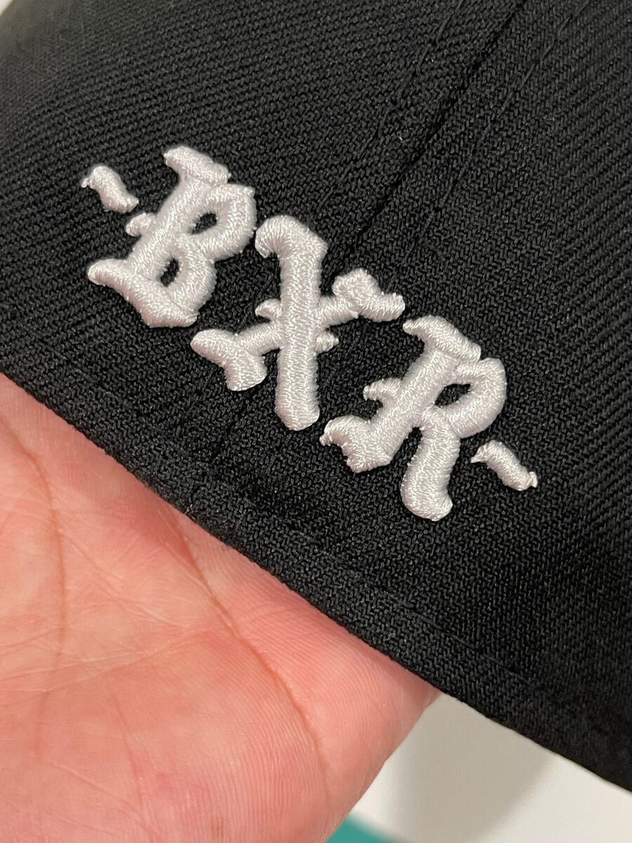 NEW ERA 59FIFTY BORN x RAISED BXR ROCKER FITTED HAT BLACK NEW ERA 59FIFTY BORN x RAISED BXR ROCKER FITTED HAT BLACK