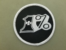 1 Biker embroidered patch.