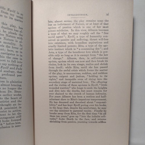 The Collected Works Of Henrik Ibsen 1911 Volume 11 HC no DJ - Picture 7 of 16