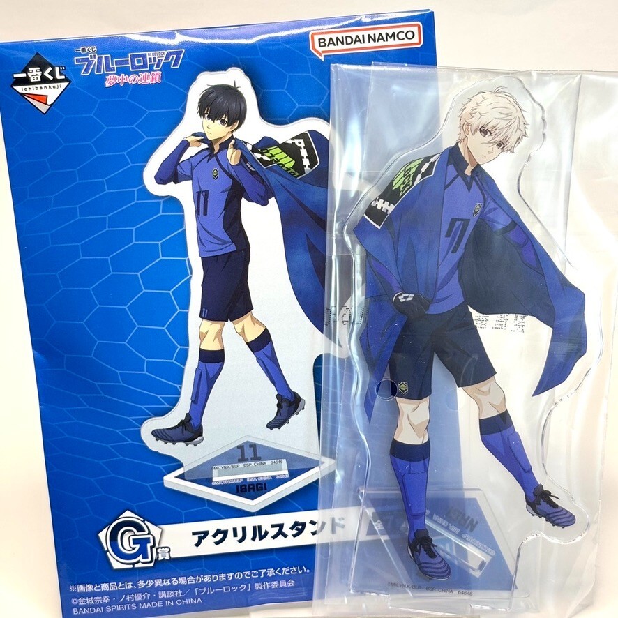 Nagi Seishiro Acrylic Stand Blue Lock Eleven Ichiban Kuji I Bandai