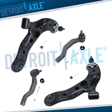 Lower Control Arms Ball Joints Outer Tie Rod Ends for 2006 - 2021 Toyota RAV4