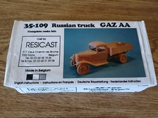 Resicast - Russian Truck GAZ AA, 1/35 Scale Model Kit