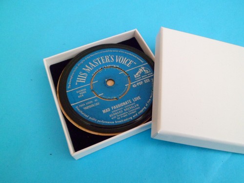 DRINKS COASTERS - Upcycled Vinyl Records Original Singles Vinyl Records - List B - Picture 148 of 536