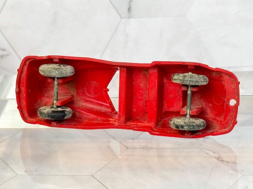 Vtg Lot 4 Plastic Toy Cars - Thomas Toy & Acme - Convertible & Sedan - 1950s USA - Picture 14 of 24