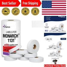 Bulk Pricing Labels for Monarch 1131 - 20,000 Strong Adhesive Labels + Free Ink