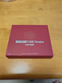 Resident Evil Code Veronica Edizione Limitata Custodia Rossa Dreamcast Giappone CIB