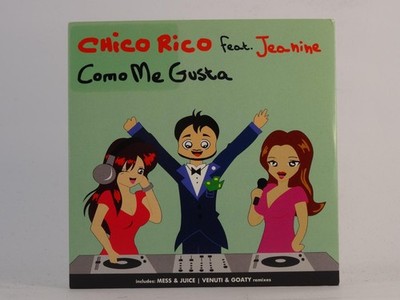CHICO RICO FT JEA NINE COMO ME GUSTA (J54) 5 Track CD Single including Picture S