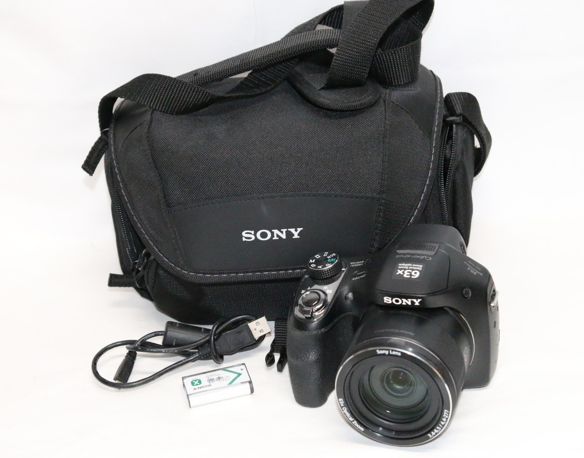 Sony Cyber-shot DSC-H400 20.1MP Digital Camera 63x Zoom | eBay