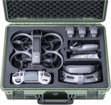 Titan AT200 Waterproof Hard Case for DJI Avata 2,Goggles 3,RC Motion 3,FPV Remot