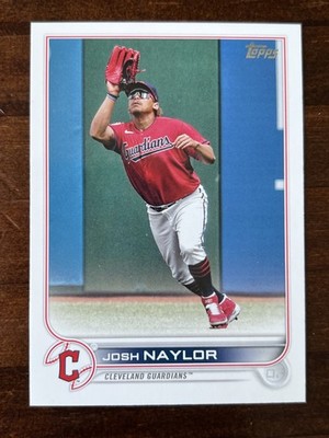 2022 TOPPS MLB Baseball #77 Josh Naylor Cleveland Guardians